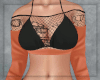 Gothic Orange Skirt