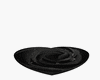 tapis rose noir