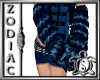 Yaoi Blue Arm warmers