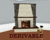 derivable fireplace
