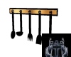 Black & Gold Utensils