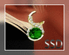 SSD Emerald Earrings