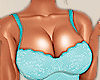 *Light lace dress-Blue