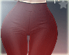 red Leather pants