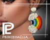 {PE} Rainbow Earrings