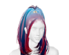 red to blue hair 3