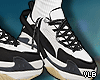 Y-White and Black Kicks