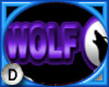 She Wolf Animated Ring