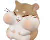 Chubby Hamster Plushie