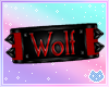 Red Wolf Armband R/M