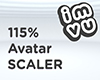 115% Avatar Scaler