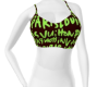 LOU GREEN BRA SHIRT
