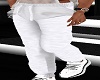 WHITE SWEATPANTS