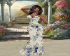 Spring Florial Gown