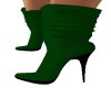 GREEN LEATHER BOOTS