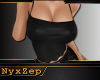 ! SEXY BLACK SILKY TOP 2