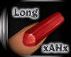 xAHx Lucious Red Nail L