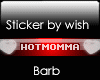 Vip Sticker HOTMOMMA~r~