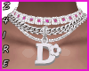 🌸 D Letter Necklaces