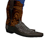 Gator Cowboy Boots (M)