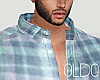 Country Plaid Blue Top