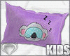 💗 Kids Koala Pillow