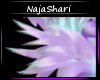 prpl/blue shoulder tuft