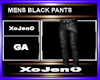 MENS BLACK PANTS
