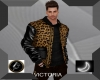 Black Leopardo Jacket