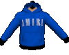 blue ami hoodie