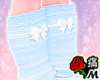 蝶 Legwarmers Blue