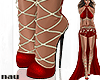 ~nau~ Shabnam red heels