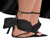 XK* Black Silk Heel