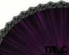 m.c dark purple fan