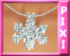 [P] Snowflake Necklace