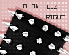 !!D Glow Spike White R
