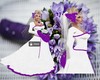 Purple Wedding Veil