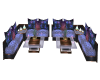 Fancy Ballroom Sofa Set