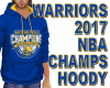 WARRIORS 2017 NBA CHAMPS