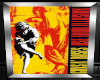 Guns and Roses 1 Framed