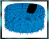 e-Blue Fur Chair