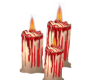 Bloody Halloween Candles