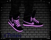 Ⓣ Sneakers Purple/Blac