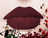 J -Dark makeup lips mesh