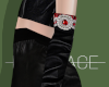🌼 Diamond glove / red