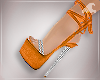 Spring Orange Heels
