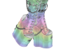 Holo Goth Boots