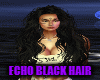 Echo black hair