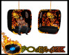 flame harley chair