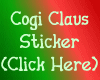 Cogi Claus Sticker
